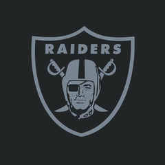 Las Vegas Raiders Women's Backup Option Long Sleeve Hoodie T-Shirt - Black/White cheap