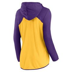 Minnesota Vikings Women's Script Full-Zip Hoodie - Gold/Purple sale