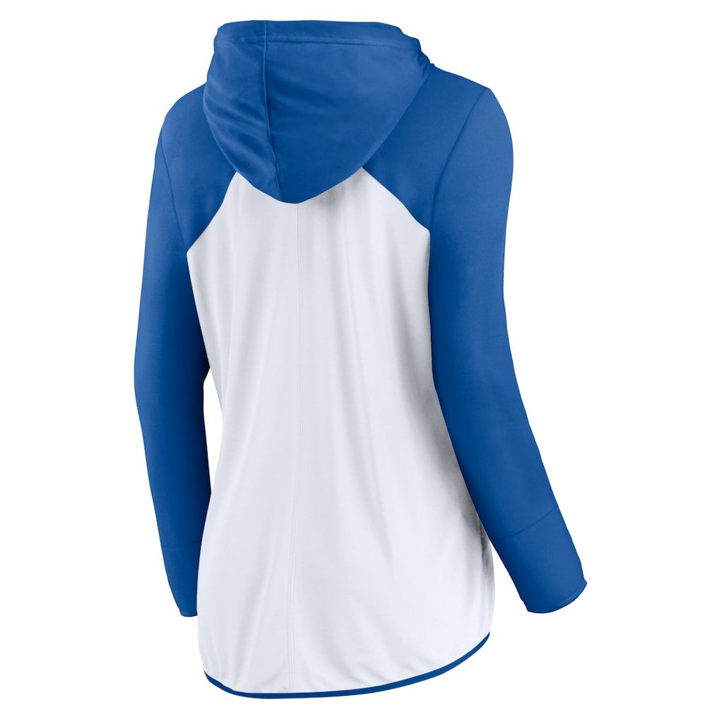 Indianapolis Colts Women's Script Full-Zip Hoodie - White/Royal online