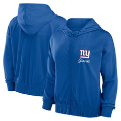 New York Giants Women's Script Lock Full-Zip Hoodie - Royal discount