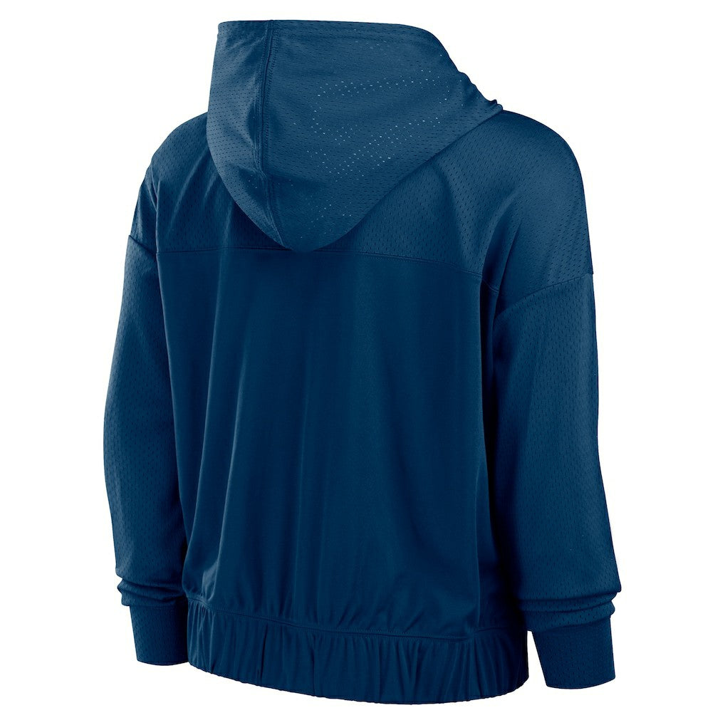 Chicago Bears Women's Script Lock Full-Zip Hoodie - Navy sale
