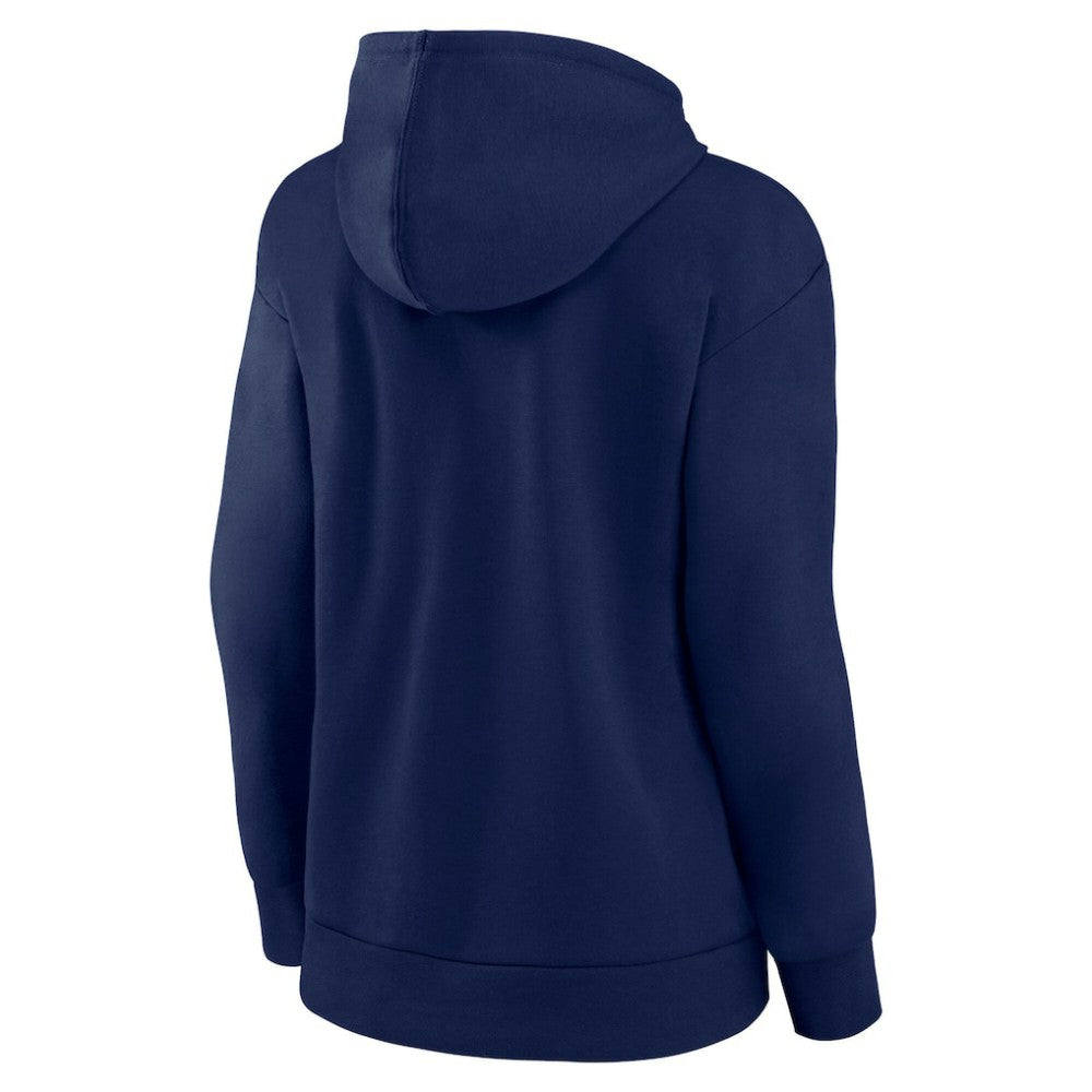 St. Louis Blues Fanatics Women's Authentic Pro Core Primary Fleece Pullover Hoodie Navy