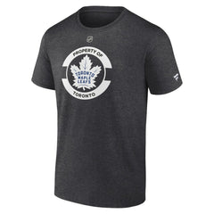 Toronto Maple Leafs Fanatics Authentic Pro Core Secondary T-Shirt Heather Charcoal