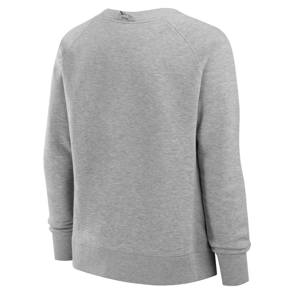 Cincinnati Bengals Women's Hit Hard Fleece Pullover Sweatshirt - Heather Gray discount