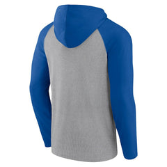Dallas Cowboys Under Center Long Sleeve Hoodie T-Shirt - Silver/Navy outlet