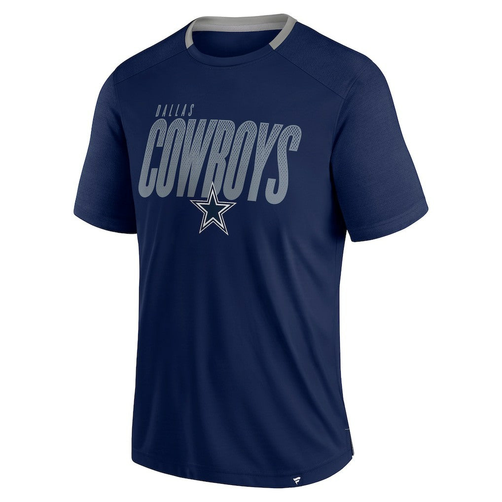 Dallas Cowboys Fade Dot Slant T-Shirt - Navy sale