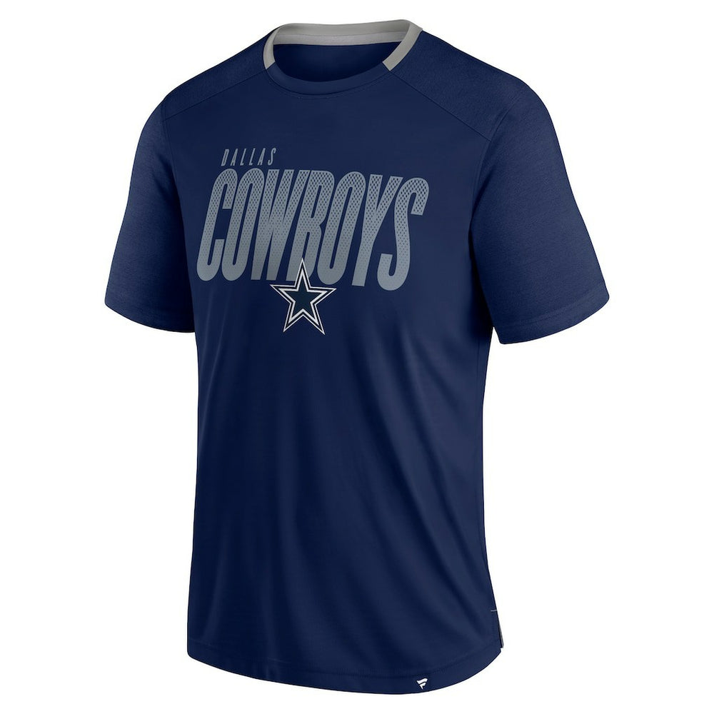 Dallas Cowboys Fade Dot Slant T-Shirt - Navy sale
