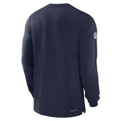 Dallas Cowboys 2024/25 Sideline Player Tri-Blend Performance Long Sleeve T-Shirt - Navy | Nike online