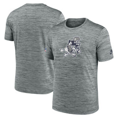 Dallas Cowboys Sideline Velocity Throwback Logo Dri-FIT T-Shirt - Gray | Nike cheap