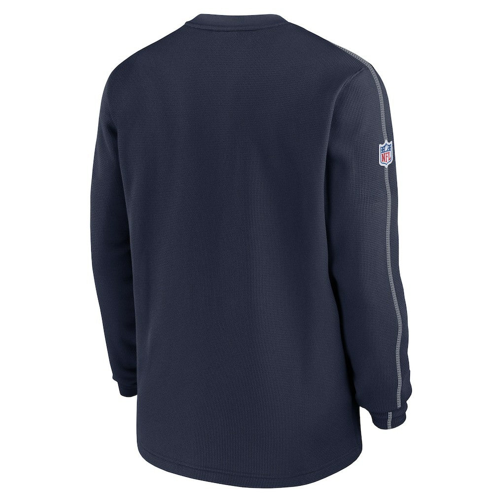 Dallas Cowboys 2024 Sideline Coach Vintage Pullover Sweatshirt - Navy | Nike for sale