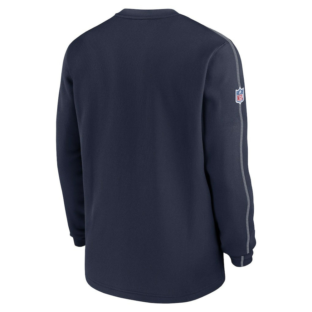 Dallas Cowboys 2024 Sideline Coach Vintage Pullover Sweatshirt - Navy | Nike for sale