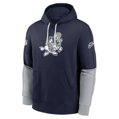 Dallas Cowboys Sideline Club Pullover Hoodie - Navy | Nike for sale