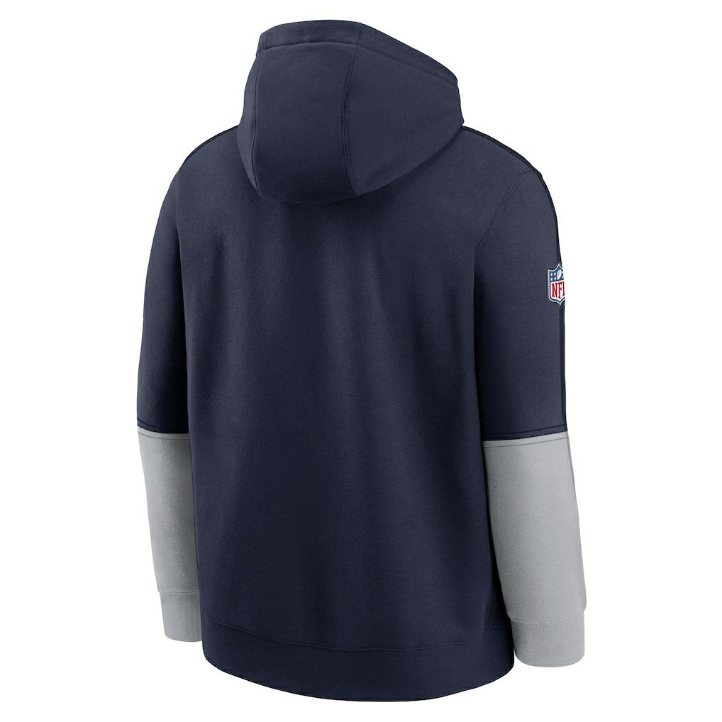 Dallas Cowboys Sideline Club Pullover Hoodie - Navy | Nike for sale