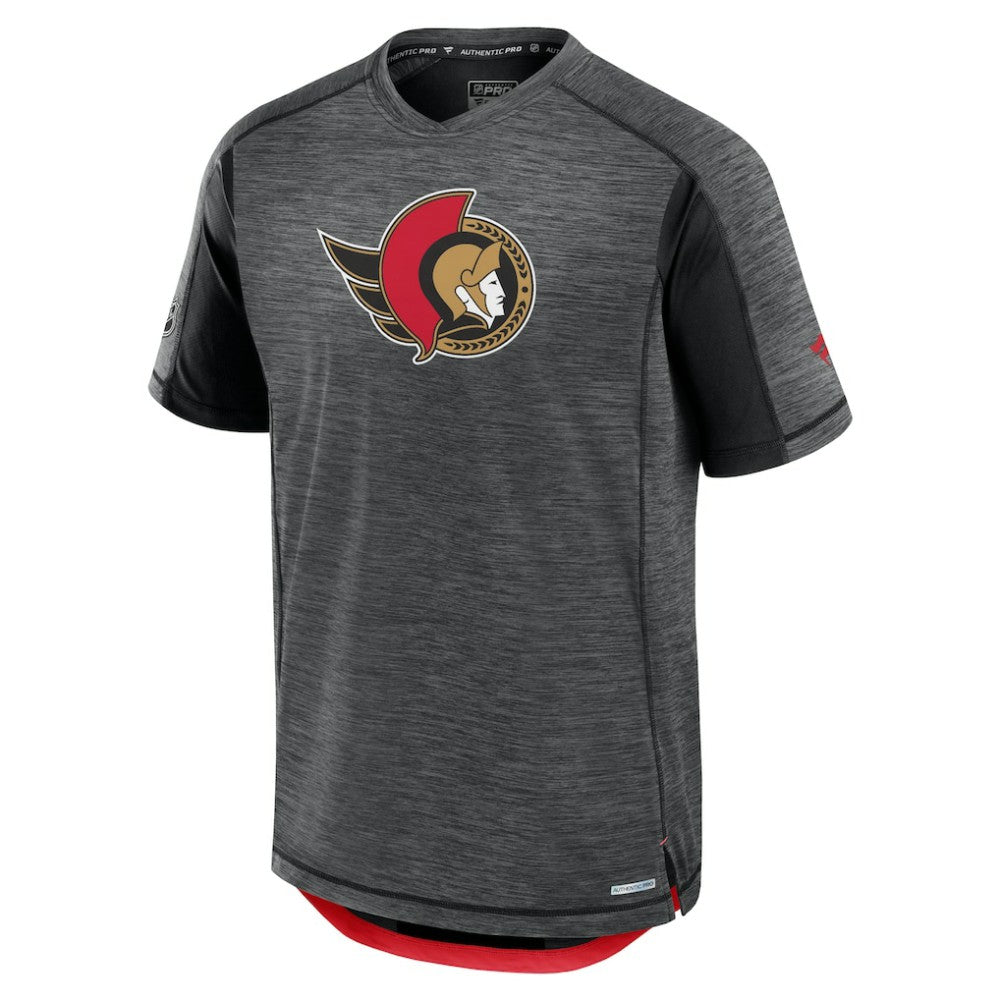Ottawa Senators Fanatics Authentic Pro Rink Tech T-Shirt Black