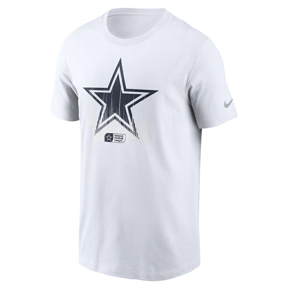 Dallas Cowboys Faded Essential T-Shirt - White | Nike discount