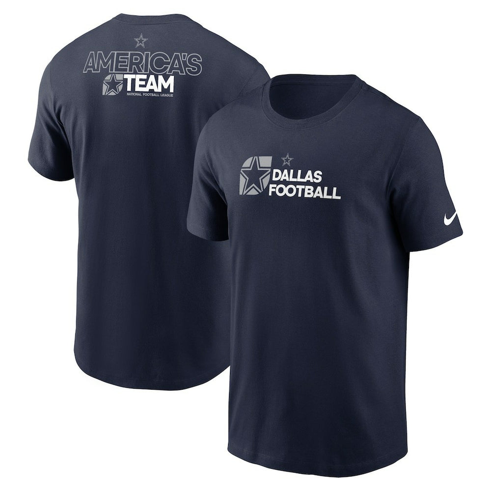 Dallas Cowboys Essential T-Shirt - Navy | Nike sale