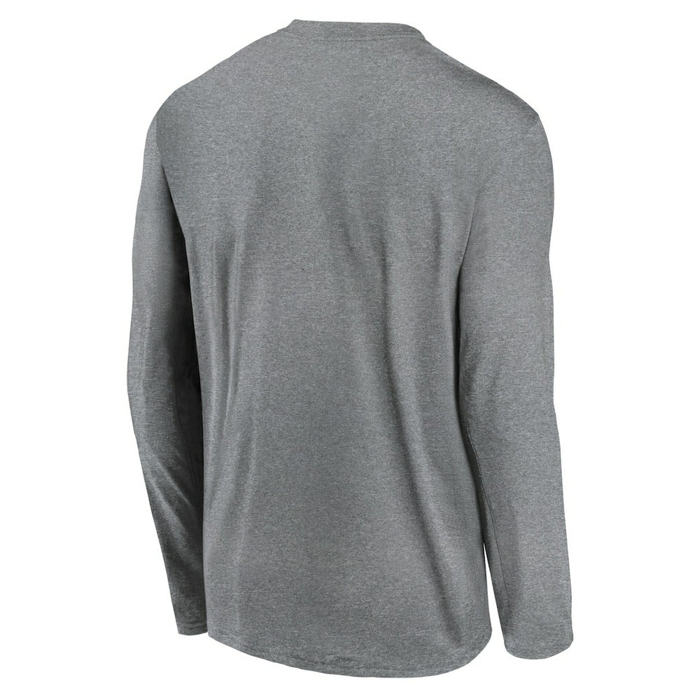 Dallas Cowboys Icon Legend Performance Long Sleeve T-Shirt - Heather Gray | Nike for sale