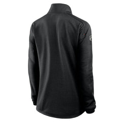 Chicago Blackhawks Fanatics Women's Authentic Pro Rink Lightweight Quarter-Zip Pullover Sweatshirt Black