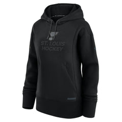 St. Louis Blues Fanatics Women's Authentic Pro Road Pullover Hoodie Black