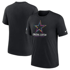 Dallas Cowboys 2024 NFL Crucial Catch T-Shirt - Black | Nike outlet