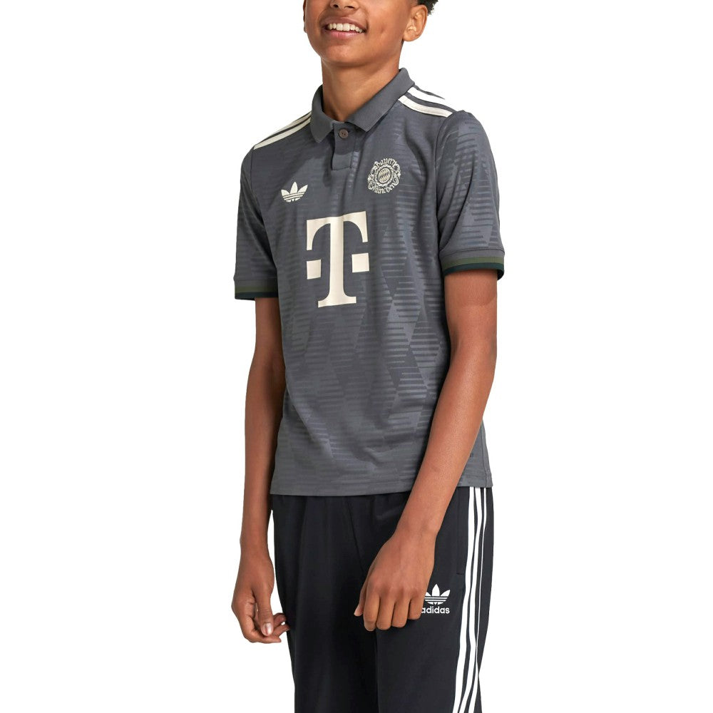 Bayern Munich Youth 2024/25 Wiesn Replica Jersey - Gray | Adidas online