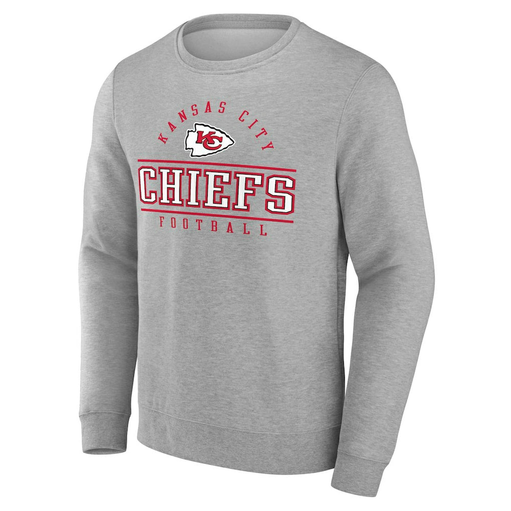 Kansas City Chiefs Extreme Tackle Sweatshirt - Heather Gray on sale