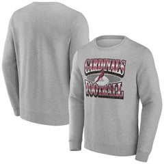 Arizona Cardinals Chance Throwback Fleece Pullover Sweatshirt - Heather Gray discount
