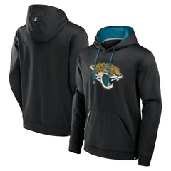 Jacksonville Jaguars Defender Pullover Hoodie - Black on sale