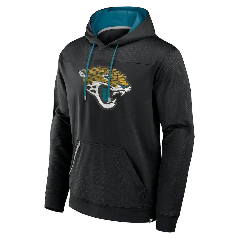 Jacksonville Jaguars Defender Pullover Hoodie - Black on sale