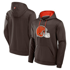 Cleveland Browns Defender Pullover Hoodie - Brown sale