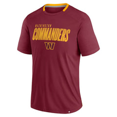 Washington Commanders Defender Fade Slant T-Shirt - Burgundy on sale