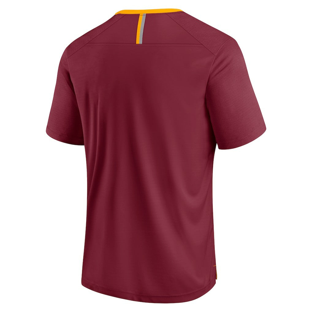 Washington Commanders Defender Fade Slant T-Shirt - Burgundy on sale