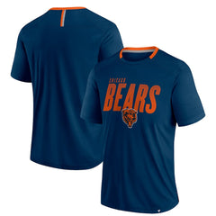 Chicago Bears Defender Fade Slant T-Shirt - Navy for sale