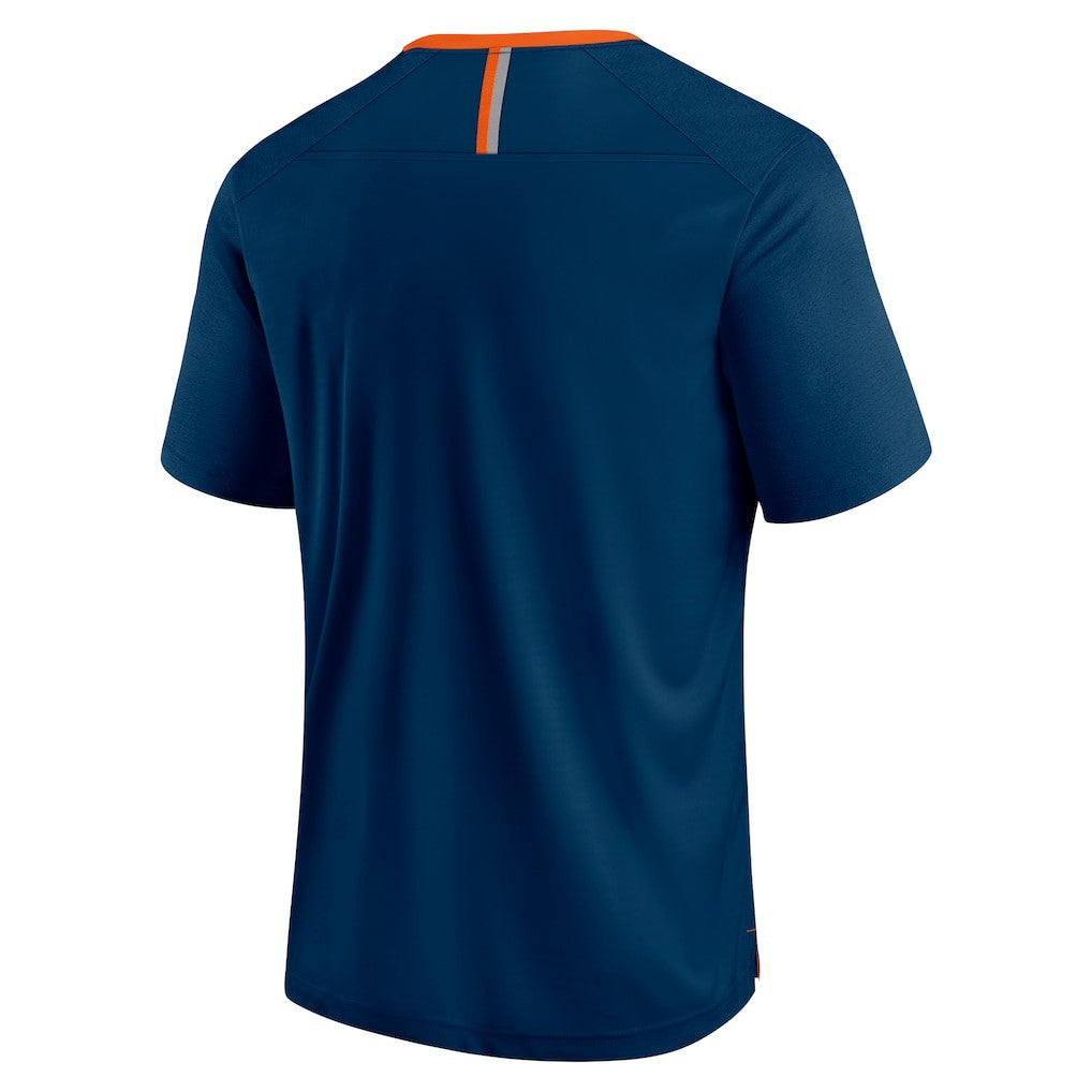 Chicago Bears Defender Fade Slant T-Shirt - Navy for sale
