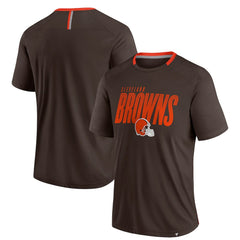 Cleveland Browns Defender Fade Slant T-Shirt - Brown outlet