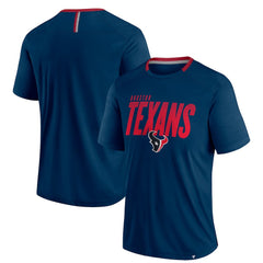 Houston Texans Defender Fade Slant T-Shirt - Navy sale