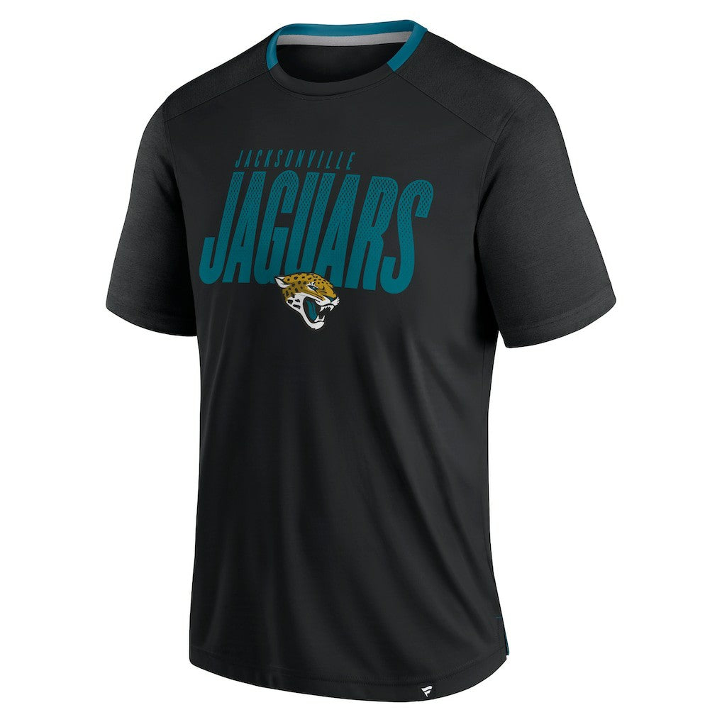 Jacksonville Jaguars Defender Fade Slant T-Shirt - Black discount