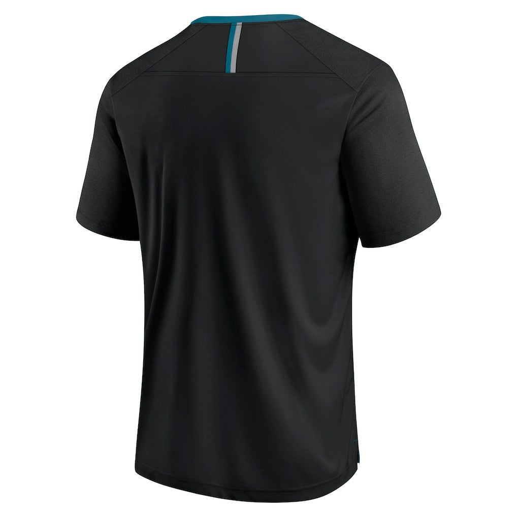 Jacksonville Jaguars Defender Fade Slant T-Shirt - Black discount