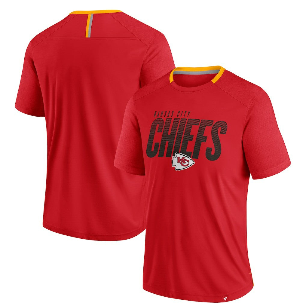 Kansas City Chiefs Defender Fade Slant T-Shirt - Red sale