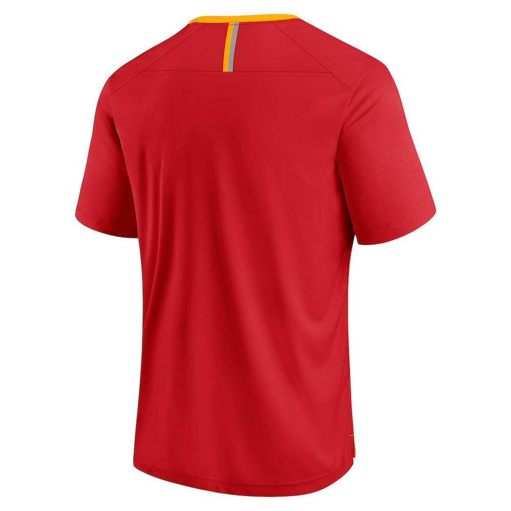 Kansas City Chiefs Defender Fade Slant T-Shirt - Red sale