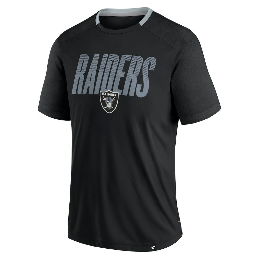 Las Vegas Raiders Defender Fade Slant T-Shirt - Black on sale