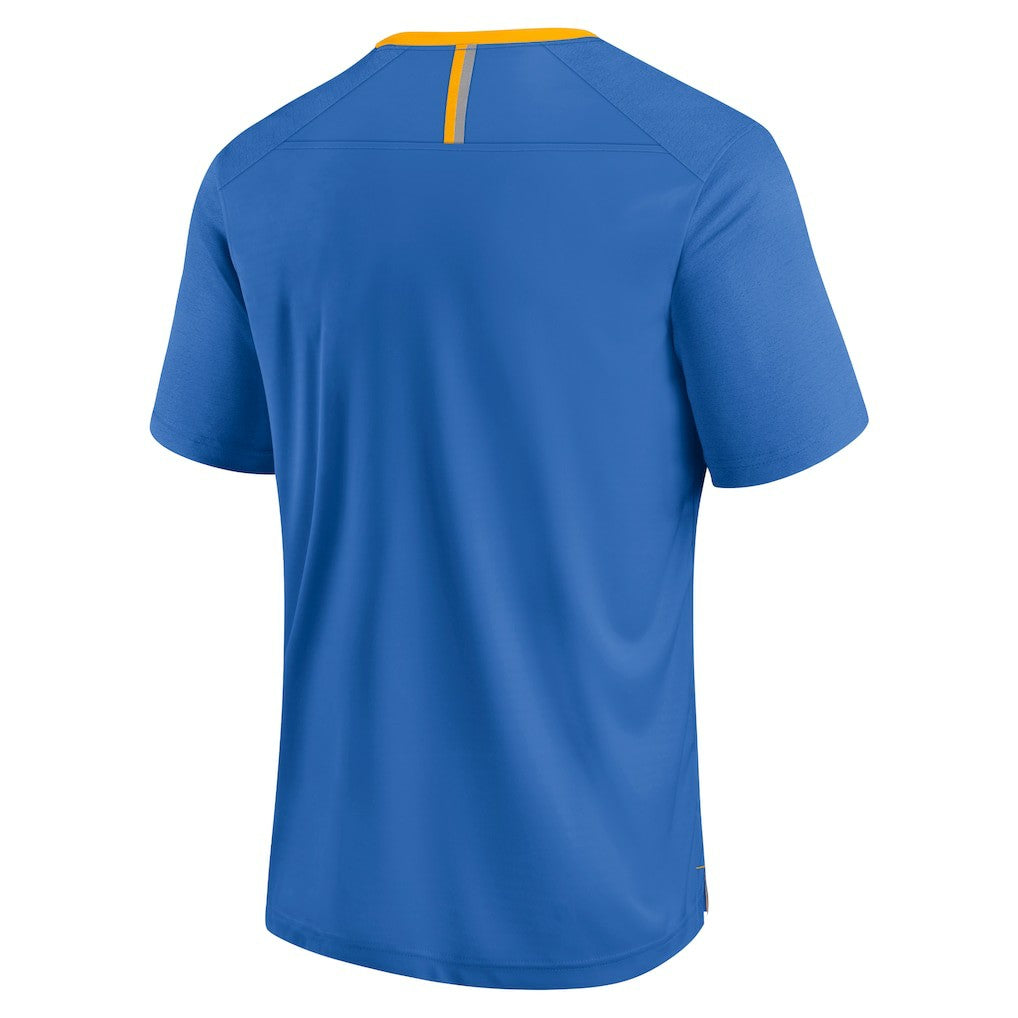 Los Angeles Chargers Defender Fade Slant T-Shirt - Powder Blue cheap