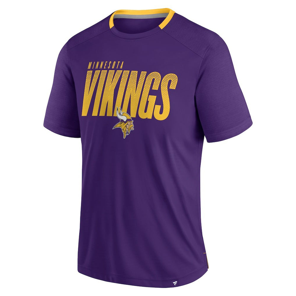 Minnesota Vikings Defender Fade Slant T-Shirt - Purple for sale