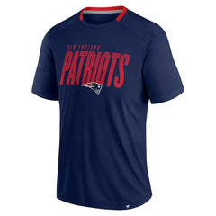 New England Patriots Defender Fade Slant T-Shirt - Navy for sale