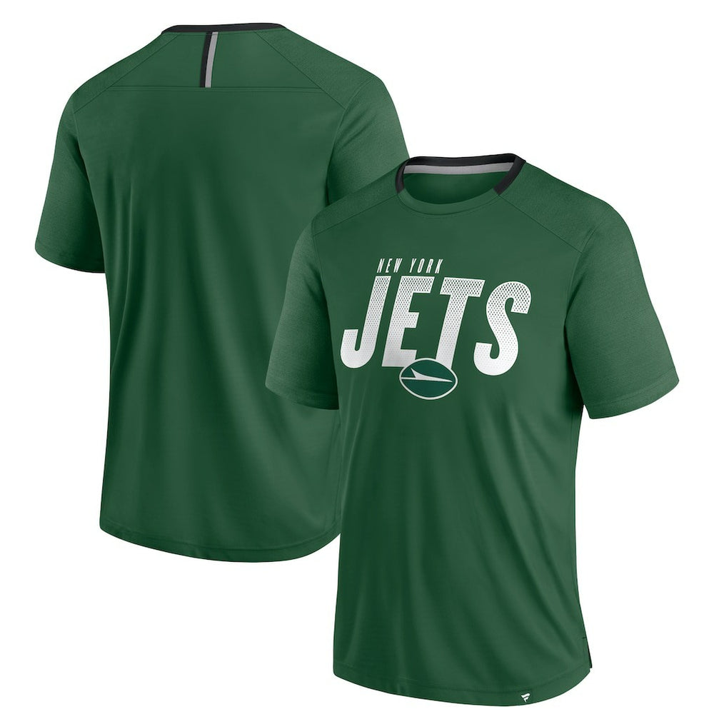 New York Jets Defender Fade Slant T-Shirt - Green sale