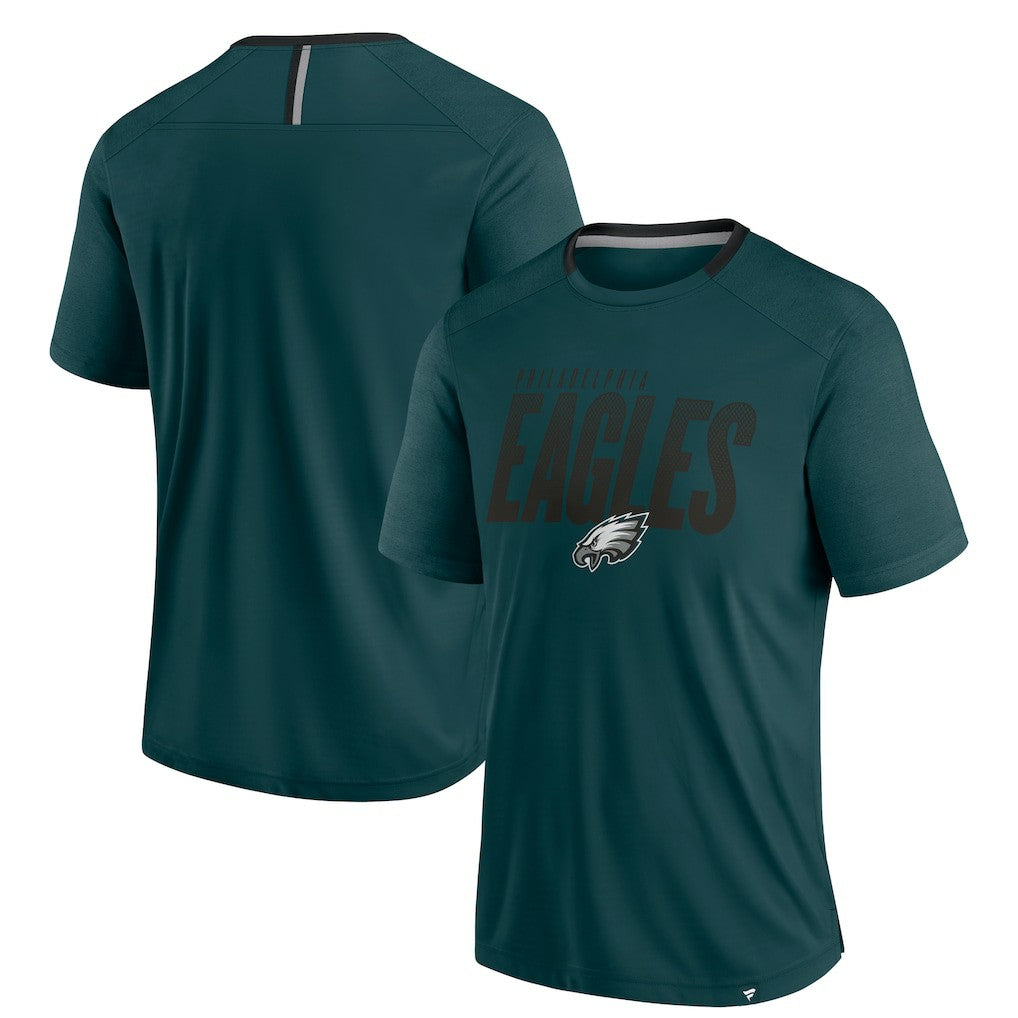 Philadelphia Eagles Defender Fade Slant T-Shirt - Midnight Green online