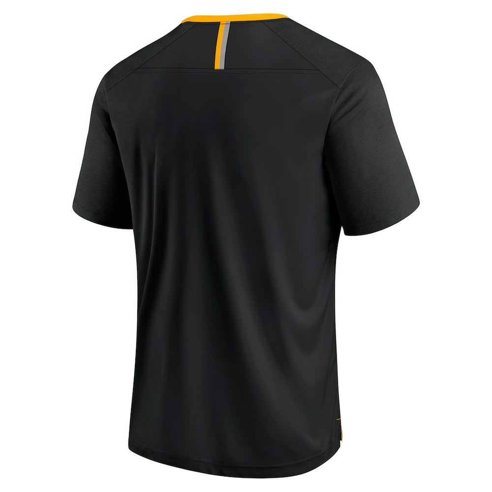 Pittsburgh Steelers Defender Fade Slant T-Shirt - Black for sale