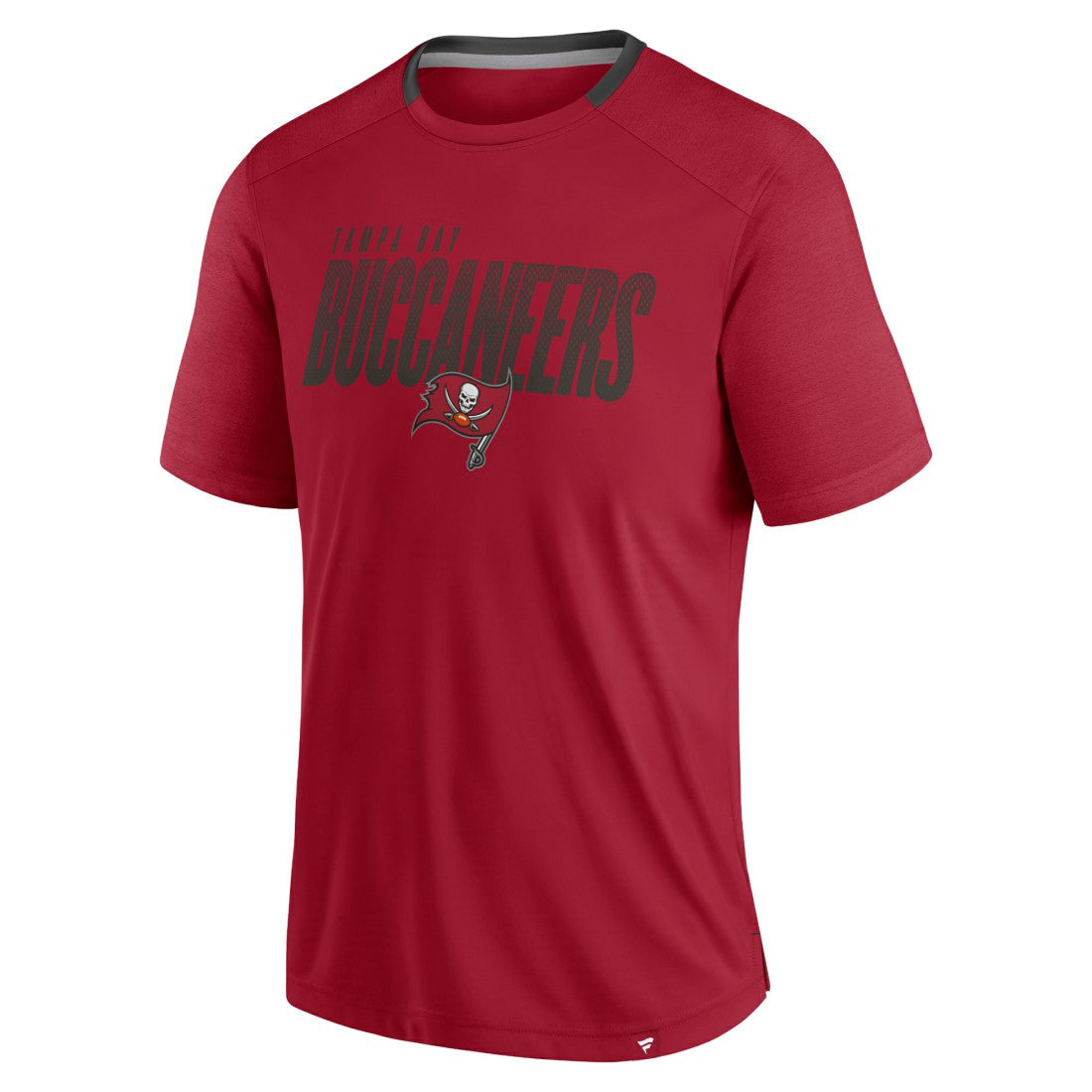 Tampa Bay Buccaneers Defender Fade Slant T-Shirt - Red outlet