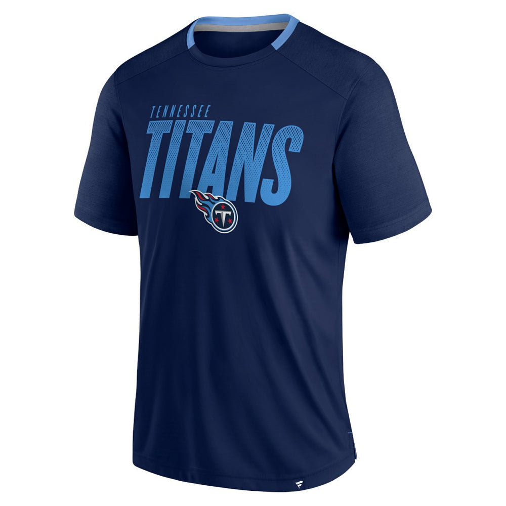 Tennessee Titans Defender Fade Slant T-Shirt - Navy sale