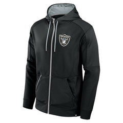 Las Vegas Raiders Defender Full-Zip Hoodie - Black outlet